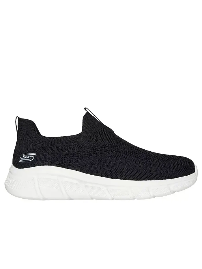 Женские BOBS Sport B Flex - повседневные слипоны от Finish Line Skechers — изображение 3 из 6, черный