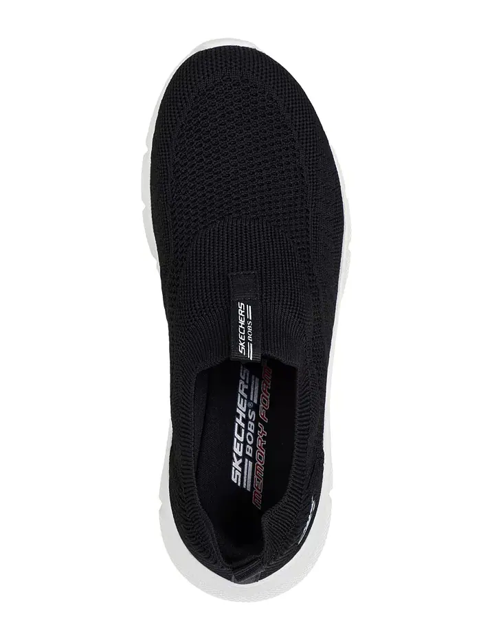 Женские BOBS Sport B Flex - повседневные слипоны от Finish Line Skechers — изображение 4 из 6, черный