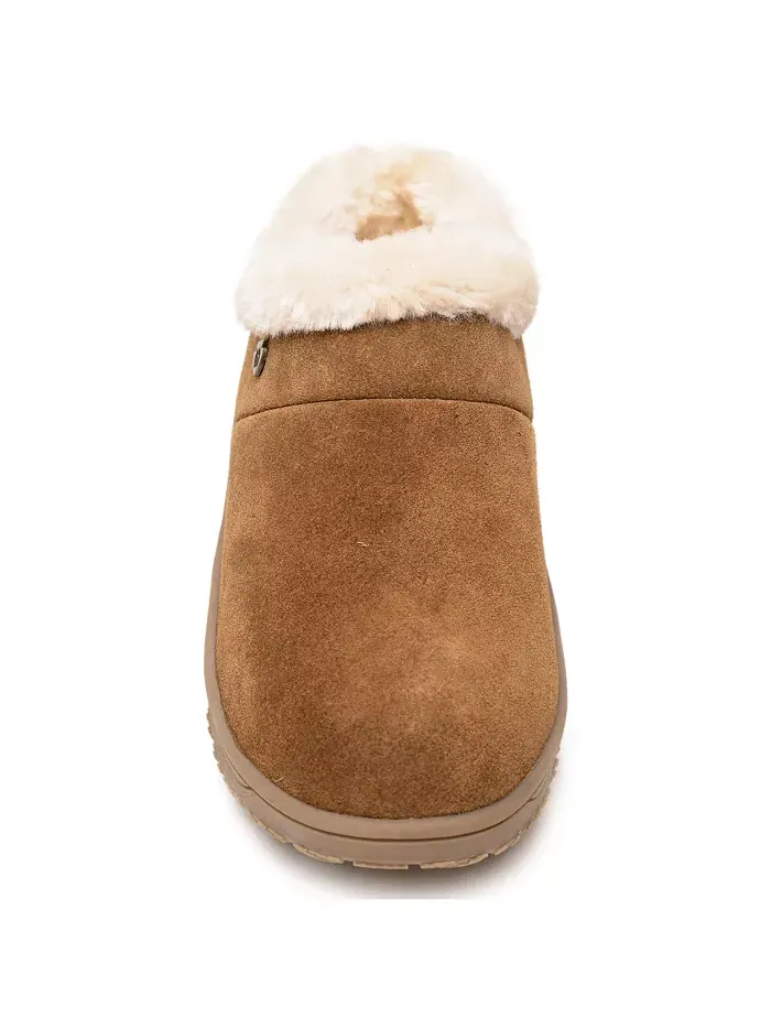 Эмерсон Слипоны из замши Minnetonka — изображение 2 из 3, коричневый