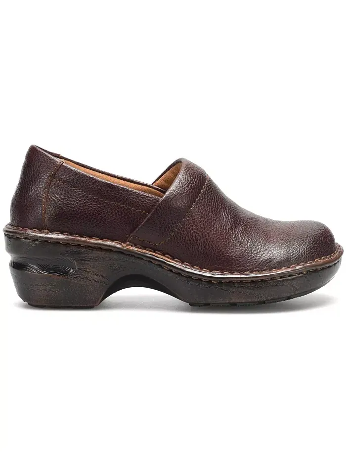 Женские слипоны Peggy Clog b.o.c. — изображение 2 из 6, темный коричневый