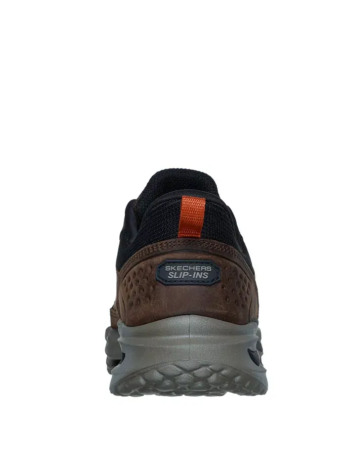 Мужские слипоны Arch Fit Orvan Moxley для ходьбы от Finish Line Skechers — изображение 4 из 6, какао
