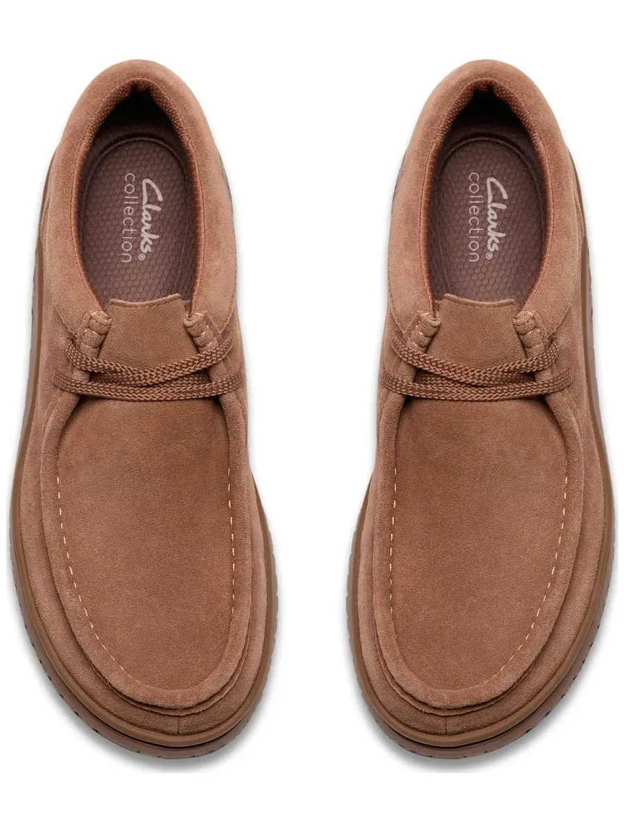 Слипоны мужские Clarks RelaxLite, низкие, повседневные, замша Cola — изображение 4 из 6