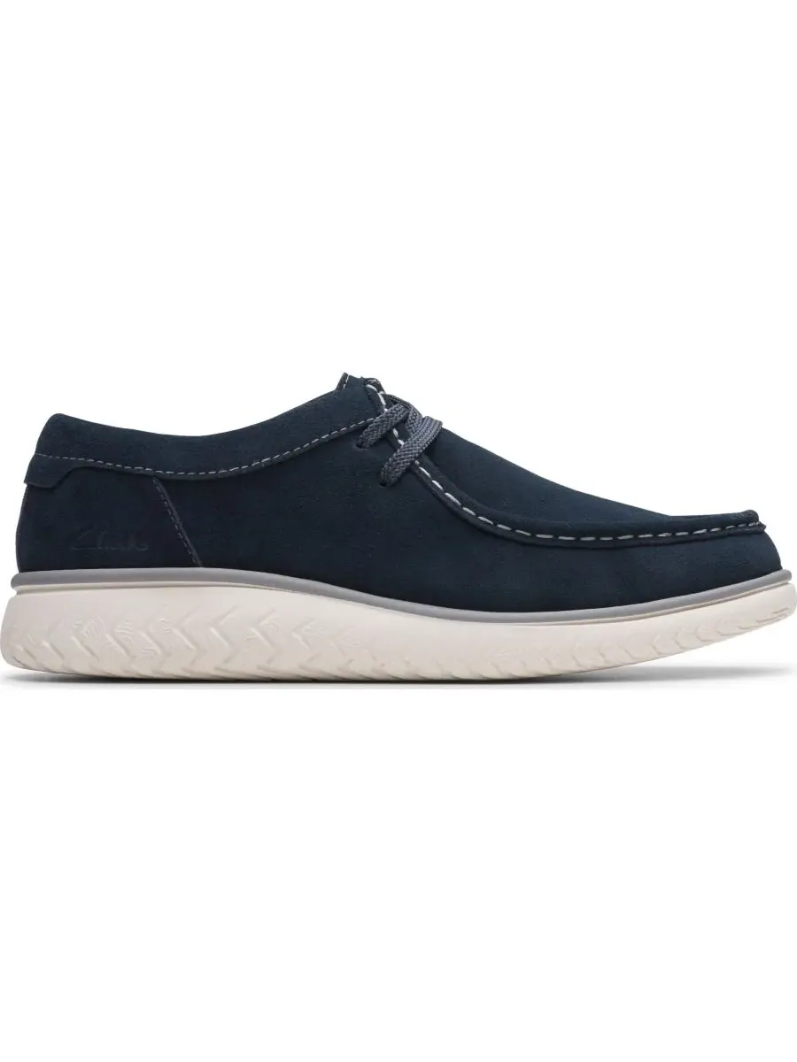 Слипоны мужские Clarks RelaxLite, низкие, повседневные — изображение 2 из 6, темно-синий