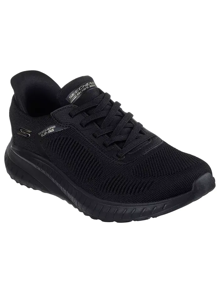 Женские слипоны: BOBS Sport Squad Chaos Walking Sneakers с широкой колодкой от Finish Line Skechers