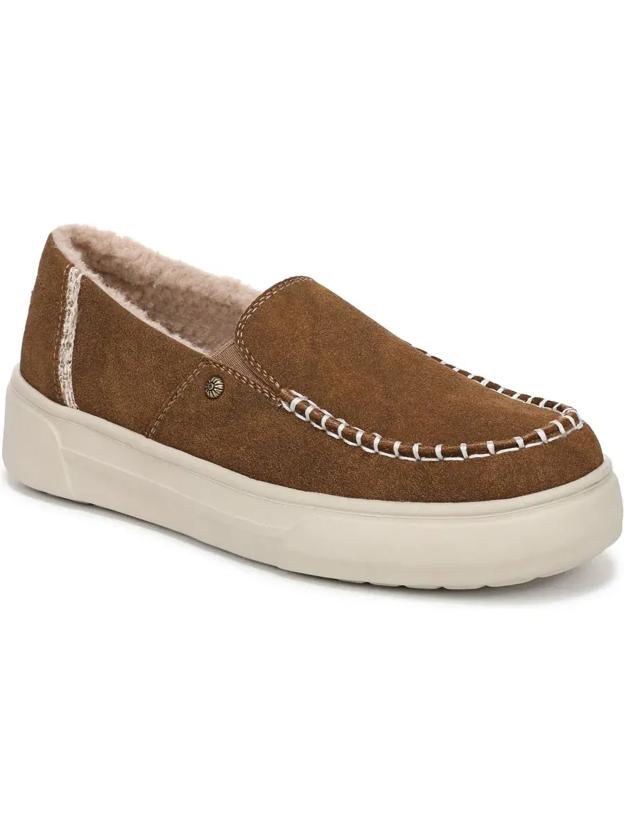 Женские слипоны-лоферы Seabright Slip-On Blowfish Malibu, Scotch Faux Suede