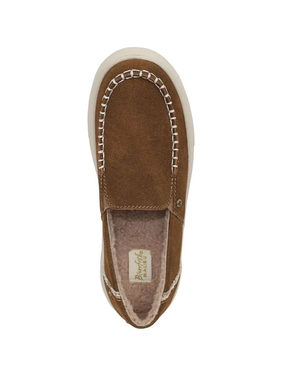 Женские слипоны-лоферы Seabright Slip-On Blowfish Malibu, Scotch Faux Suede — изображение 4 из 5