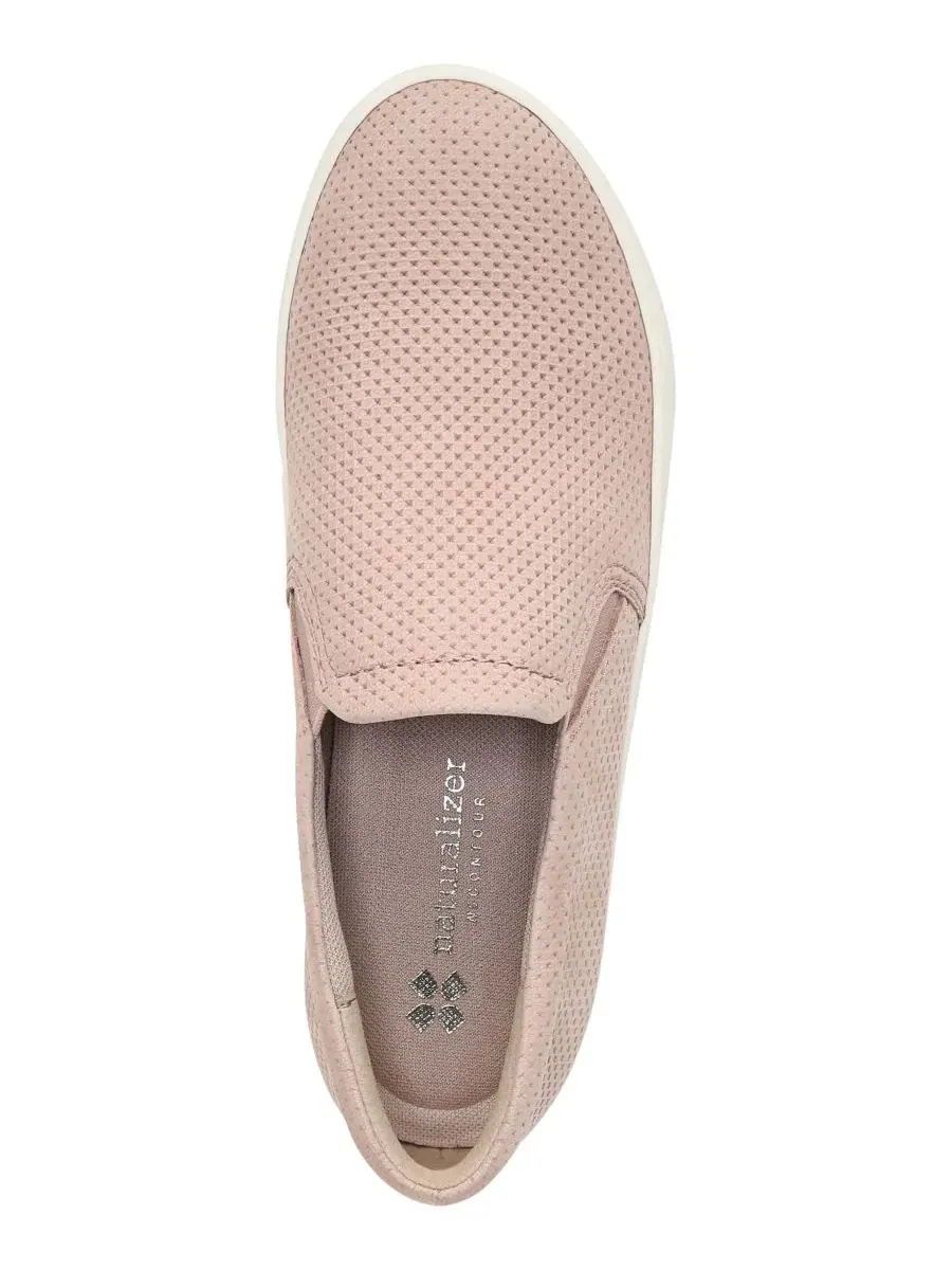 Женские слипоны Marianne с круглым носком, кожаные Naturalizer, Mauve Leather — изображение 4 из 5