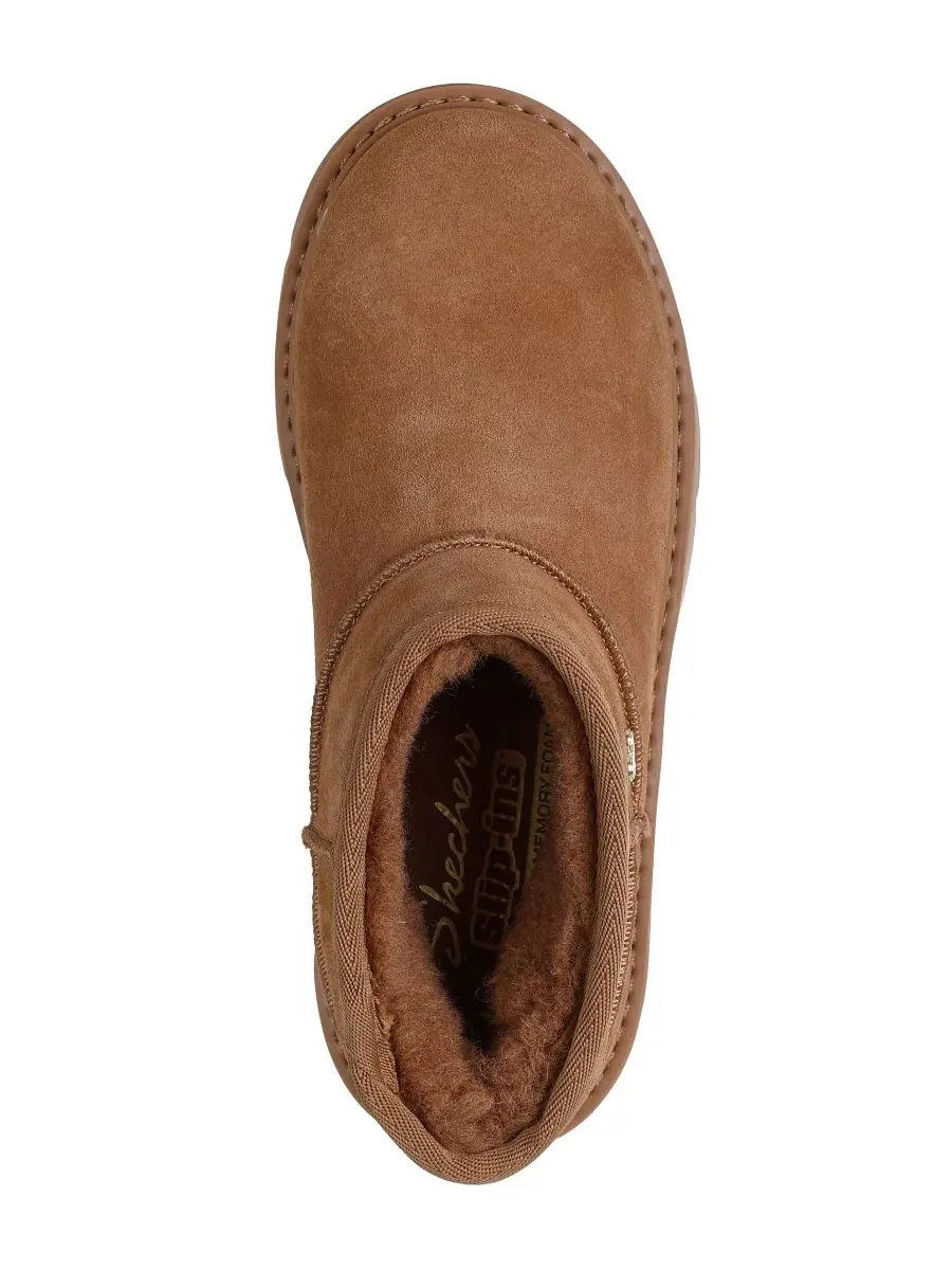 Женские слипоны: Keepsakes Cozy - Уютные мини-сапожки от Finish Line Skechers — изображение 7 из 10, черный