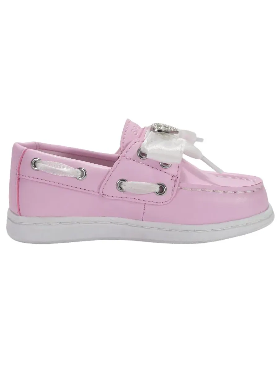Ботинки Toddler Cup II с закрытием на липучке Sperry — изображение 2 из 7, розовый
