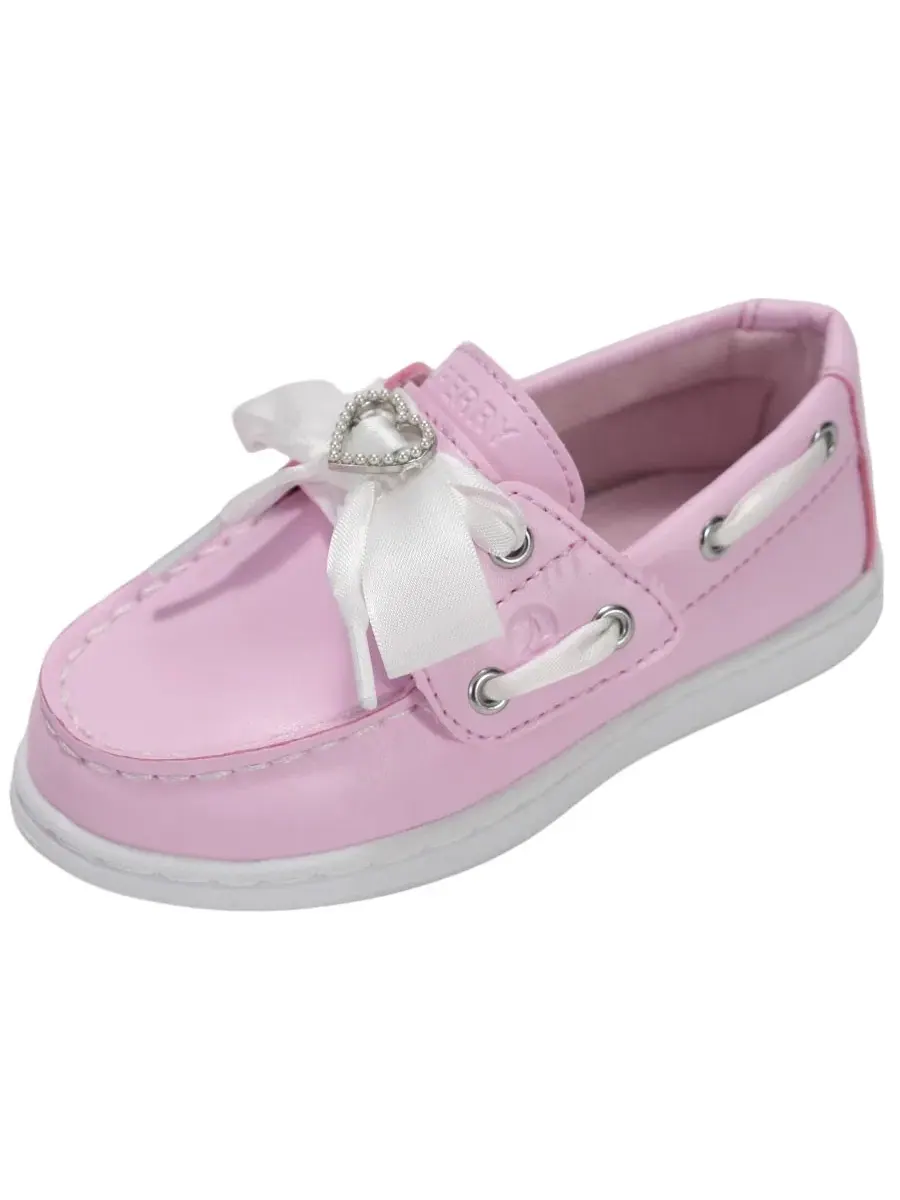 Ботинки Toddler Cup II с закрытием на липучке Sperry — изображение 4 из 7, розовый