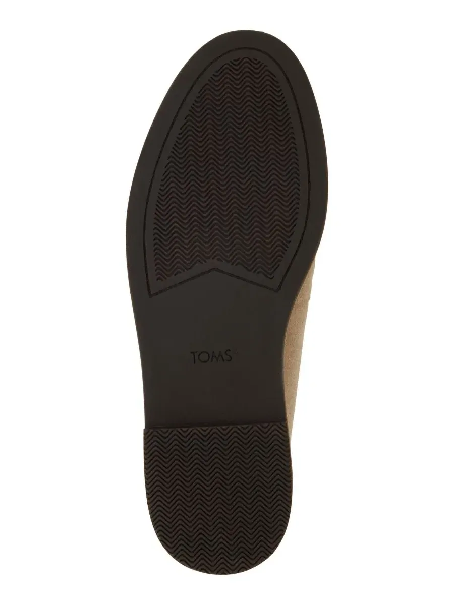 Женские слипоны-лоферы Marie Mid Taupe Suede/Deco Stitch TOMS — изображение 5 из 5, тауп