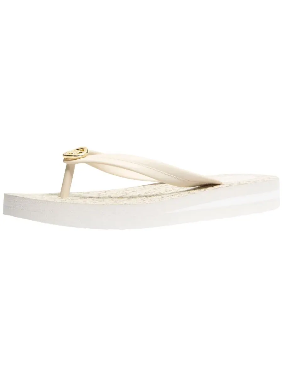 Женские шлепанцы и сандалии Posie Michael Kors, Vanilla Logo — изображение 4 из 4