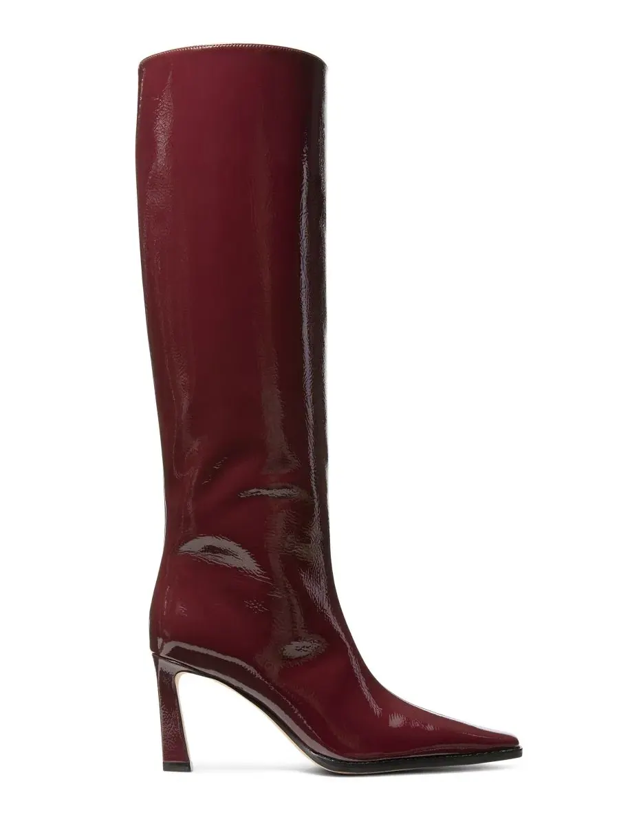 Женские сапоги на каблуке Darrah Michael Kors, Oxblood Leather — изображение 2 из 3
