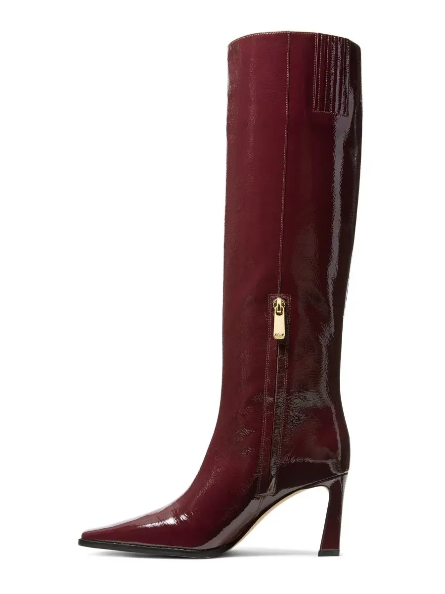 Женские сапоги на каблуке Darrah Michael Kors, Oxblood Leather — изображение 3 из 3