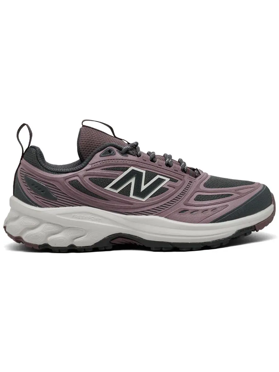 Кроссовки для бега по бездорожью с широкой колодкой Fresh Foam 410 V9 New Balance, Maroon Pebble — изображение 2 из 6