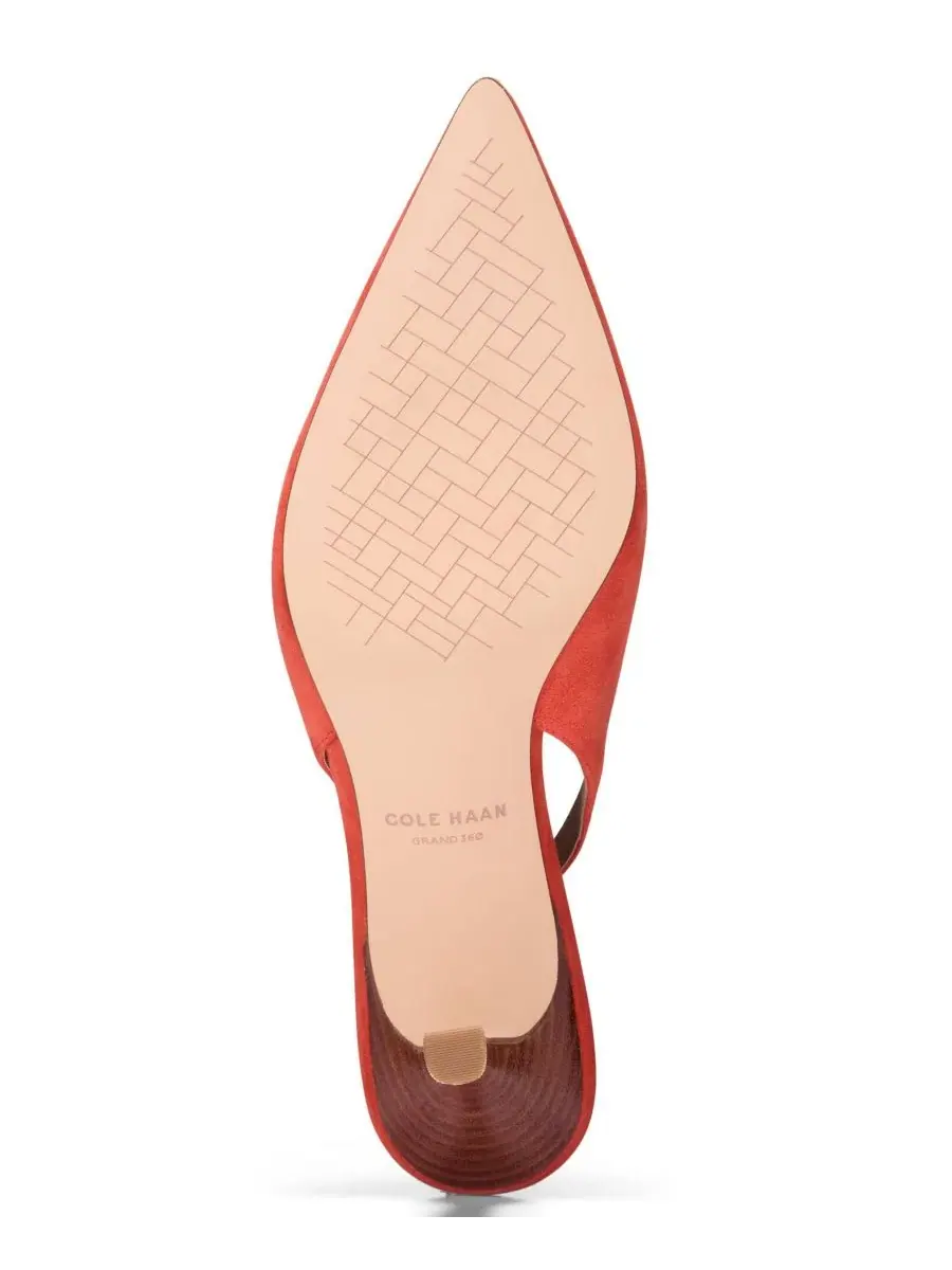 Туфли-лодочки с ремешком Hansell Slingback Cole Haan, Summer Fig Suede — изображение 5 из 5
