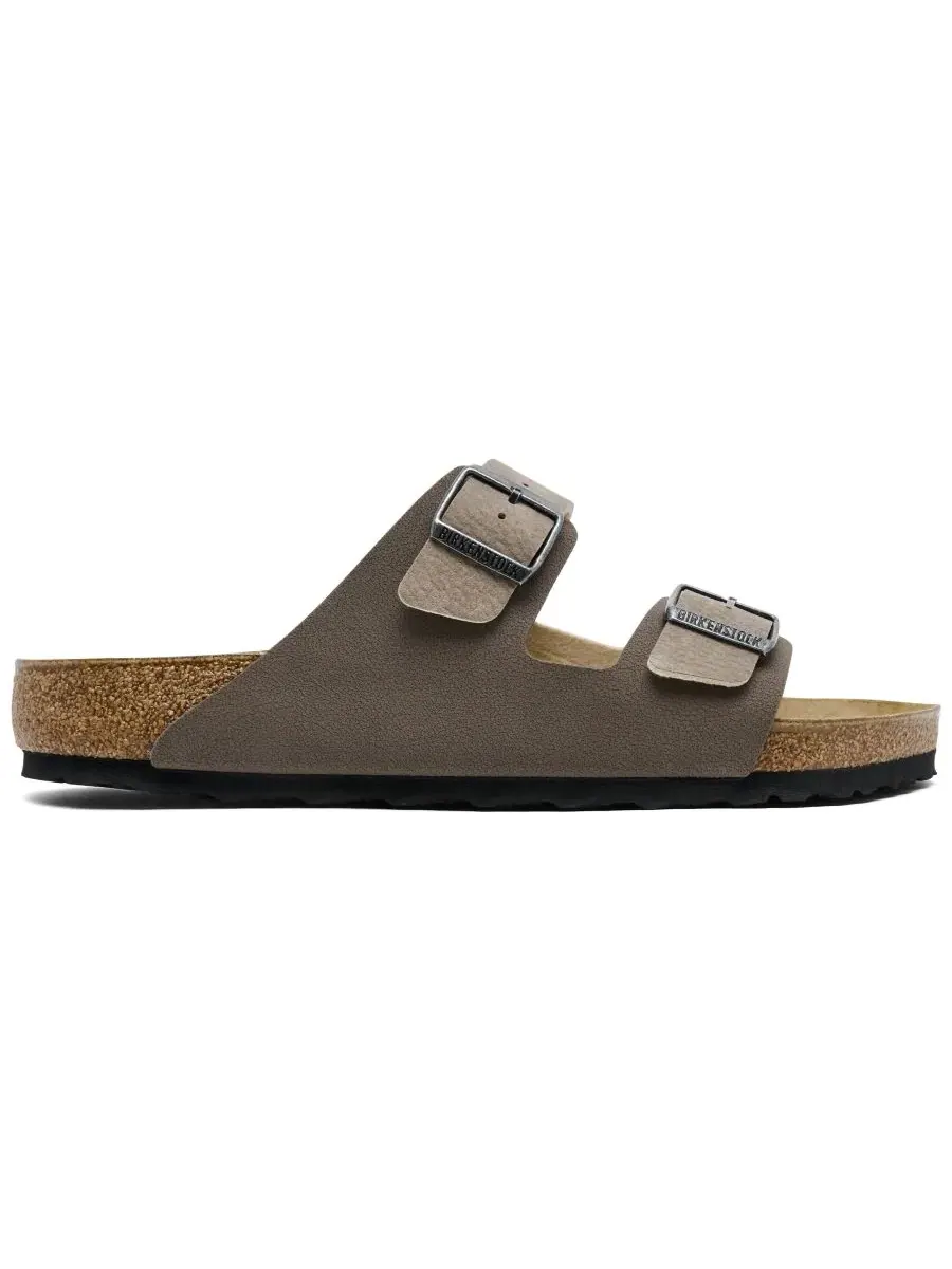 Сандалии с двумя ремешками Arizona Birko-Flor Birkenstock, Taupe Mocha — изображение 2 из 2
