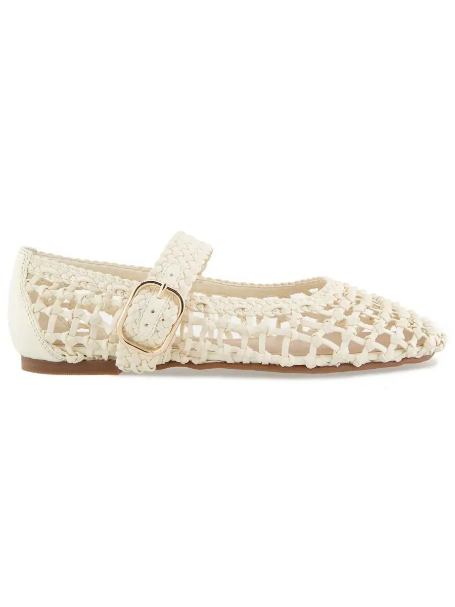 Балетки Мэри Джейн Tessa Woven Kenneth Cole New York, Pristine Woven — изображение 2 из 5