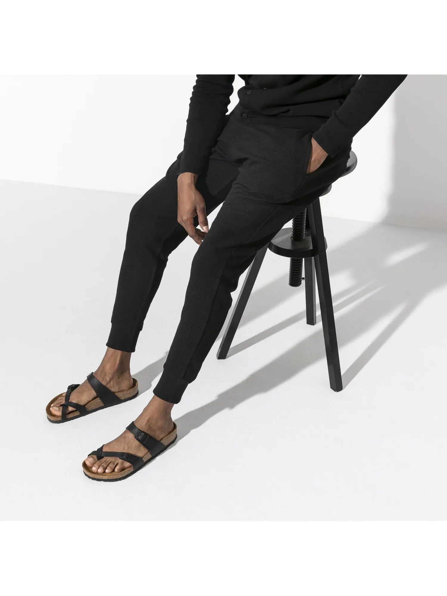 Сандалии Birkenstock Mayari Birko-Flor — изображение 4 из 11, черный