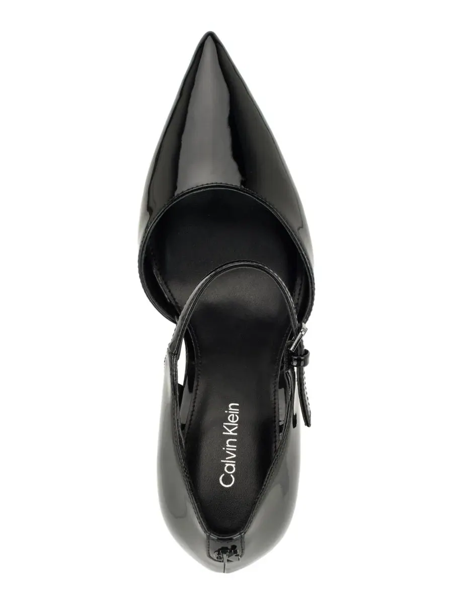 Туфли-лодочки Calvin Klein Brynia Mary Jane Stiletto Pumps, Nero Patent — изображение 4 из 5