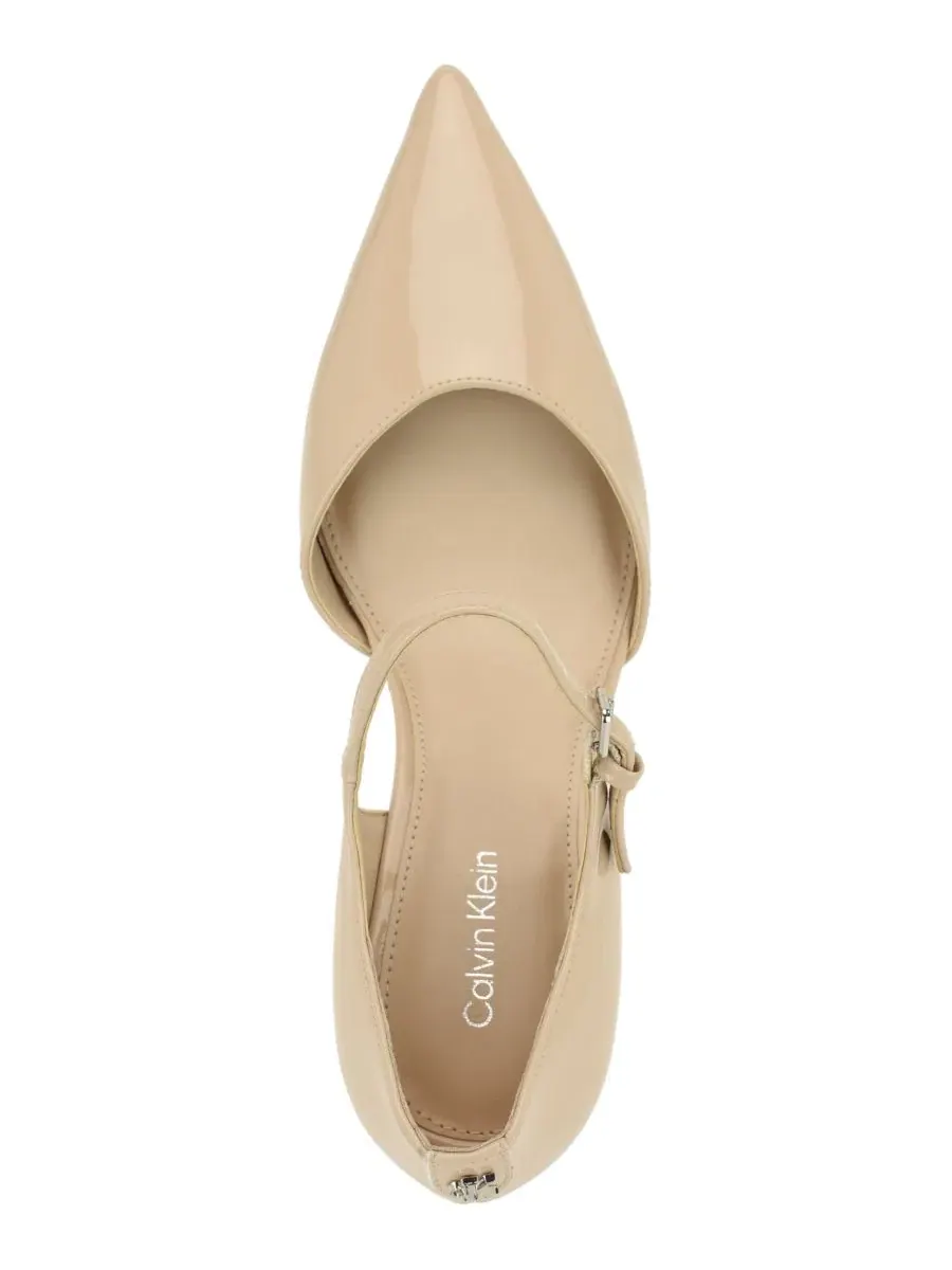 Туфли-лодочки Brynia Mary Jane на каблуке-шпильке Calvin Klein, Mod Taupe Patent — изображение 4 из 5