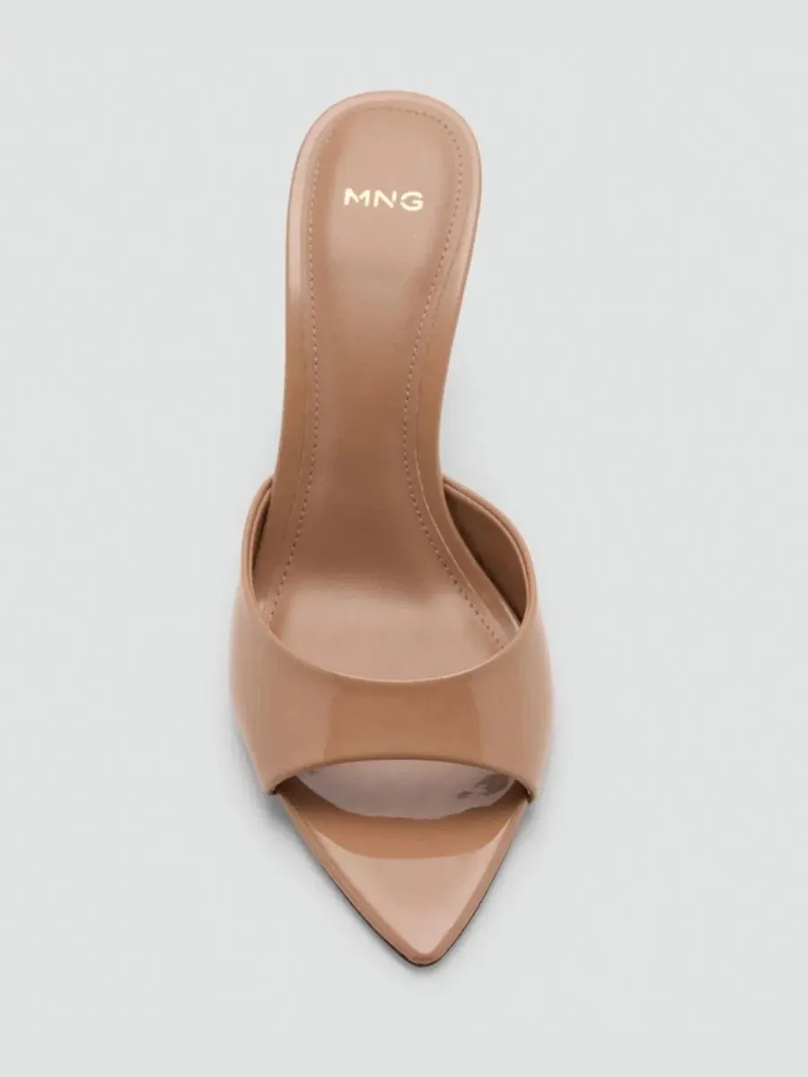 Босоножки на каблуке с острым носком Mango, Light Pastel — изображение 3 из 4