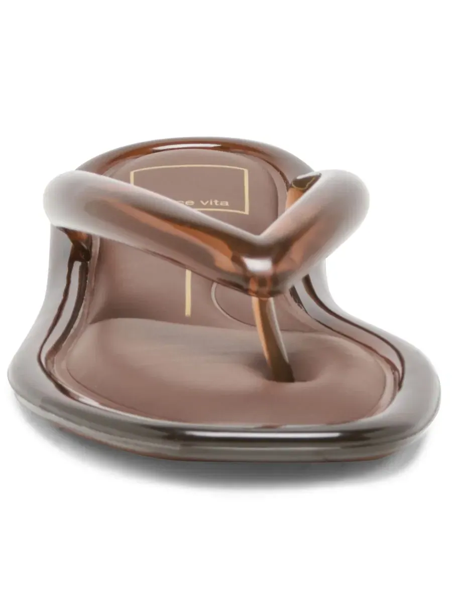 Босоножки-шлепанцы Jozey с квадратным носком Dolce Vita, Chocolate Jelly — изображение 6 из 7