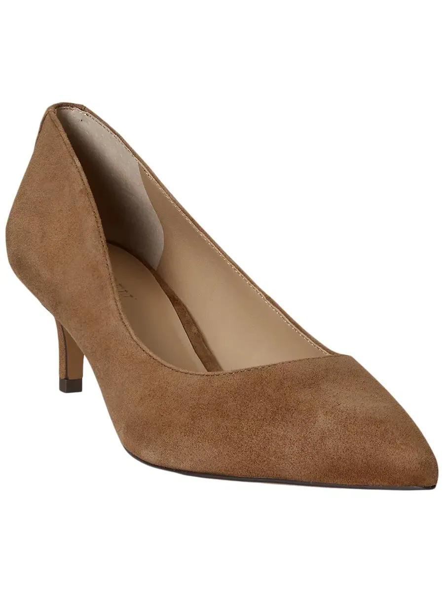 Туфли-лодочки Adrienne на каблуке 5 см Lauren Ralph Lauren, Light Tobacco