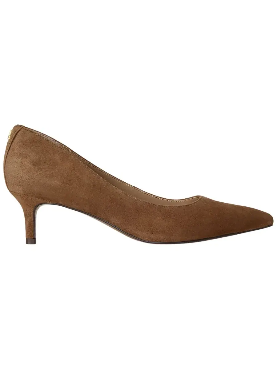 Туфли-лодочки Adrienne на каблуке 5 см Lauren Ralph Lauren, Light Tobacco — изображение 2 из 4