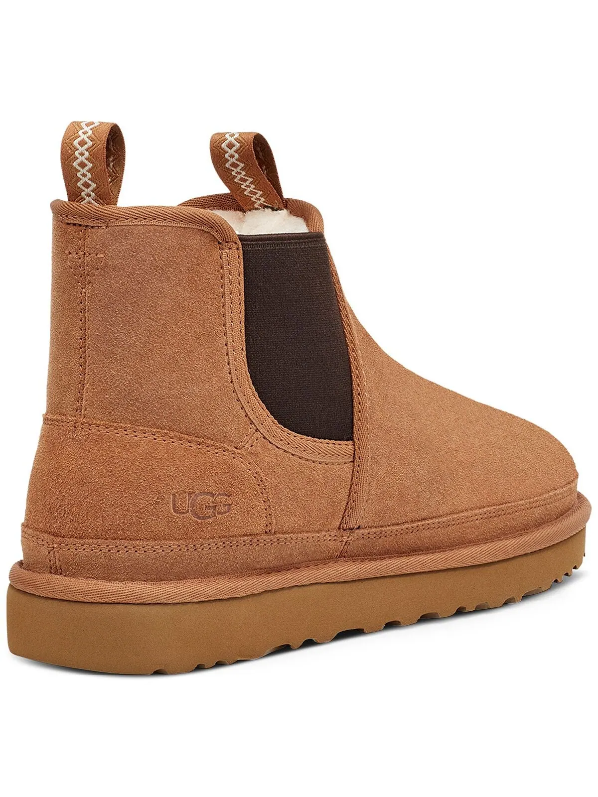 Мужские ботинки UGG замшевые челси — изображение 3 из 6, орех