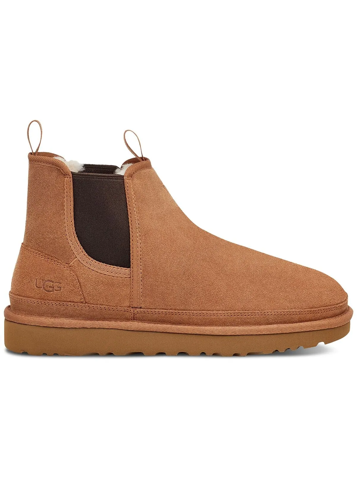 Мужские ботинки UGG замшевые челси — изображение 4 из 6, орех