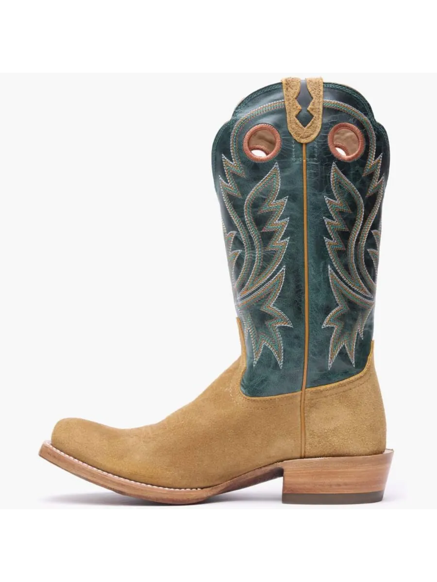 Мужские ковбойские сапоги PRCA Collection Roughout Durango, Goldenrod and deep teal — изображение 5 из 7