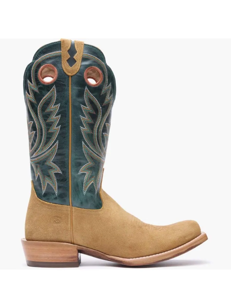Мужские ковбойские сапоги PRCA Collection Roughout Durango, Goldenrod and deep teal — изображение 7 из 7