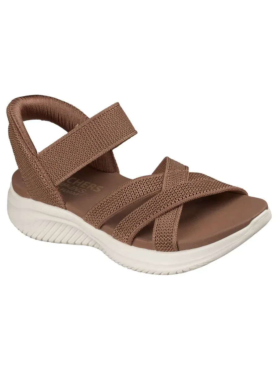 Сандалии-слипоны с перекрестными ремешками, модель Ultra Flex 3.0 Forever Better Slingback Skechers