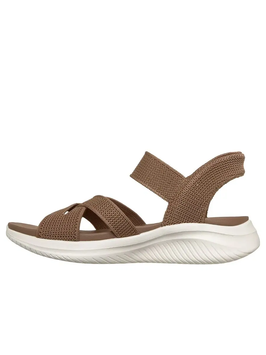 Сандалии-слипоны с перекрестными ремешками, модель Ultra Flex 3.0 Forever Better Slingback Skechers — изображение 3 из 6