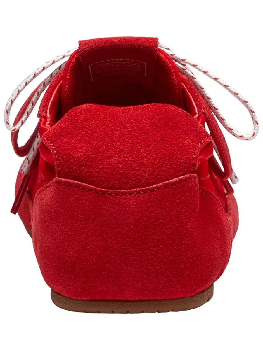 Женские мягкие кроссовки на шнуровке COACH, Jacquard/Poppy — изображение 3 из 5