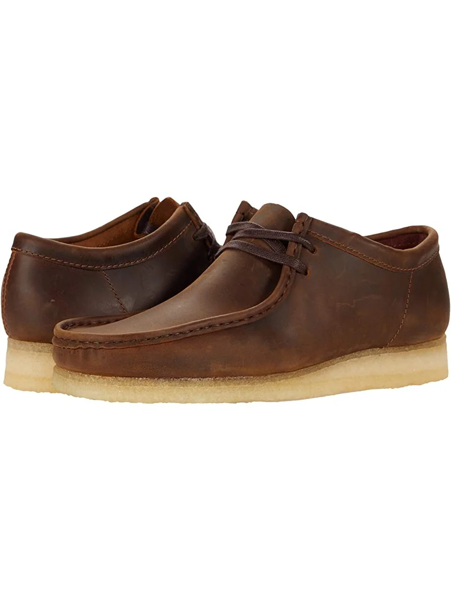Оксфорды Wallabee Clarks — желтый