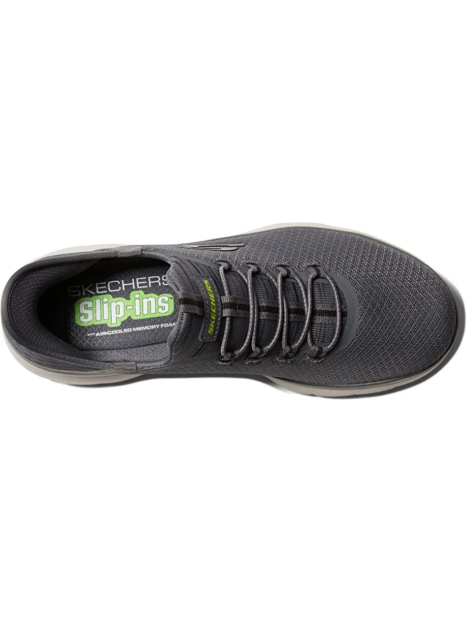 Кроссовки SKECHERS Summits High Range Hands Free Slip-Ins — изображение 2 из 3, темно-серый