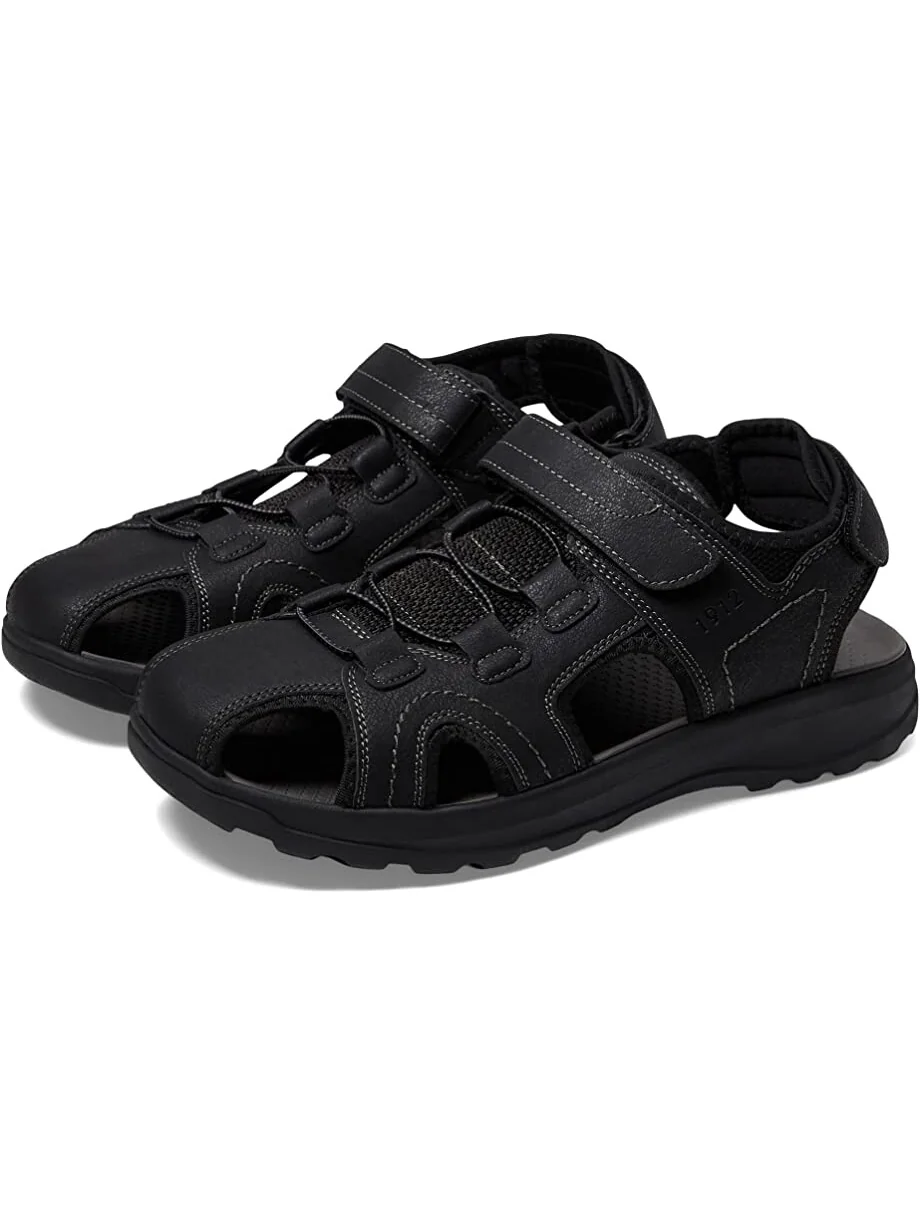Сандалии Huck Sport Closed Toe Fisherman Sandal Nunn Bush — черный