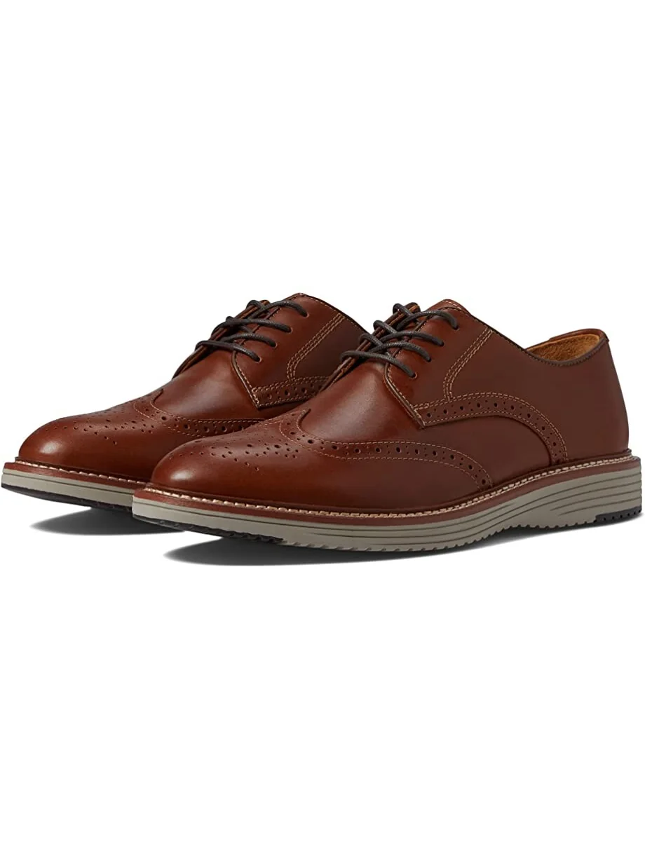 Оксфорды Upton Wing Tip Johnston & Murphy — коричневый
