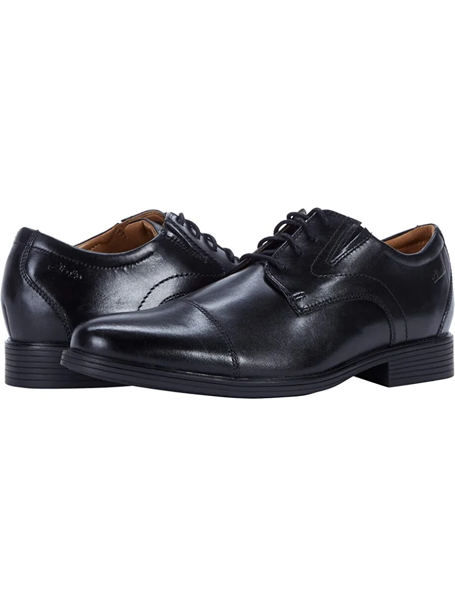 Оксфорды Whiddon Cap Clarks, кожа — черный