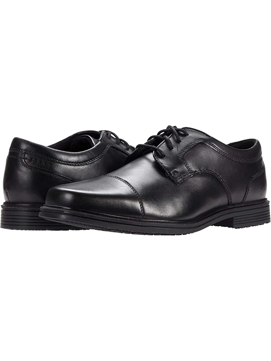 Оксфорды Taylor Waterproof Cap Toe Rockport — черный
