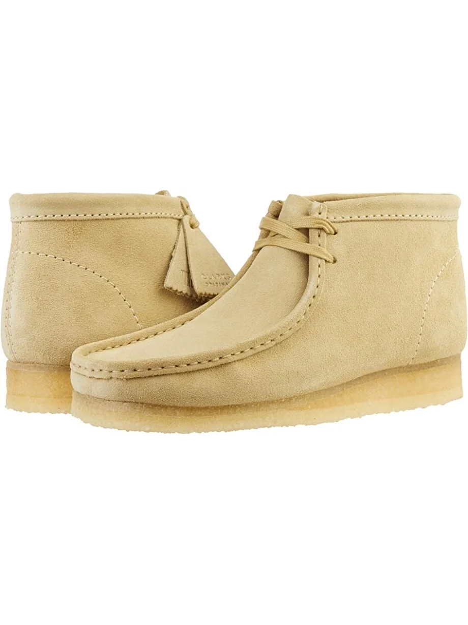 Ботинки Wallabee Boot Clarks, замша — 1