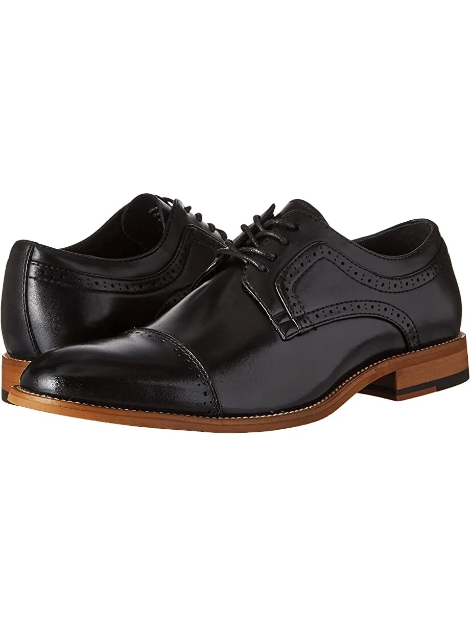Оксфорды Dickinson Cap Toe Oxford Stacy Adams — черный