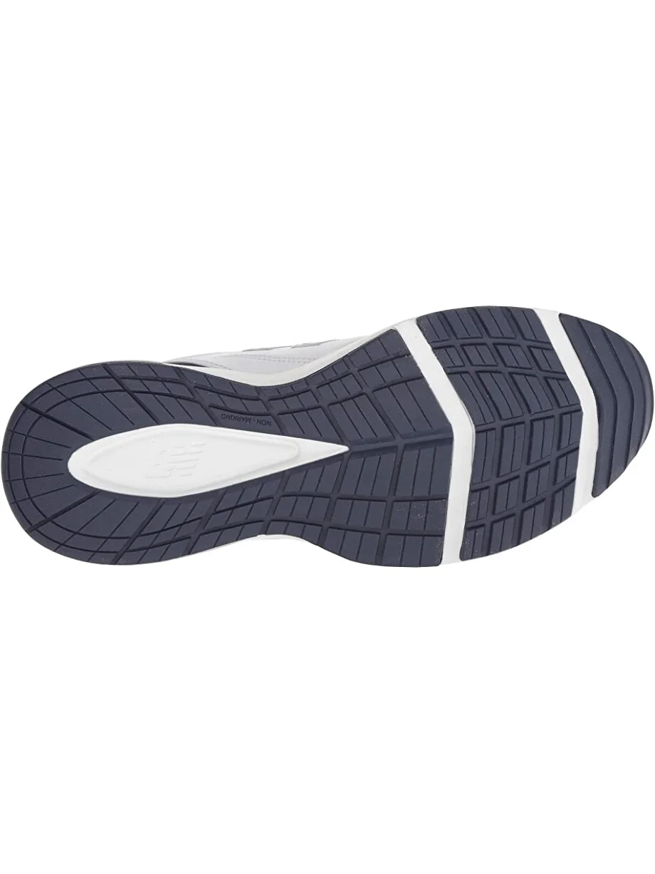 Кроссовки New Balance MX608v5: Белый цвет с темно-синими акцентами — 4