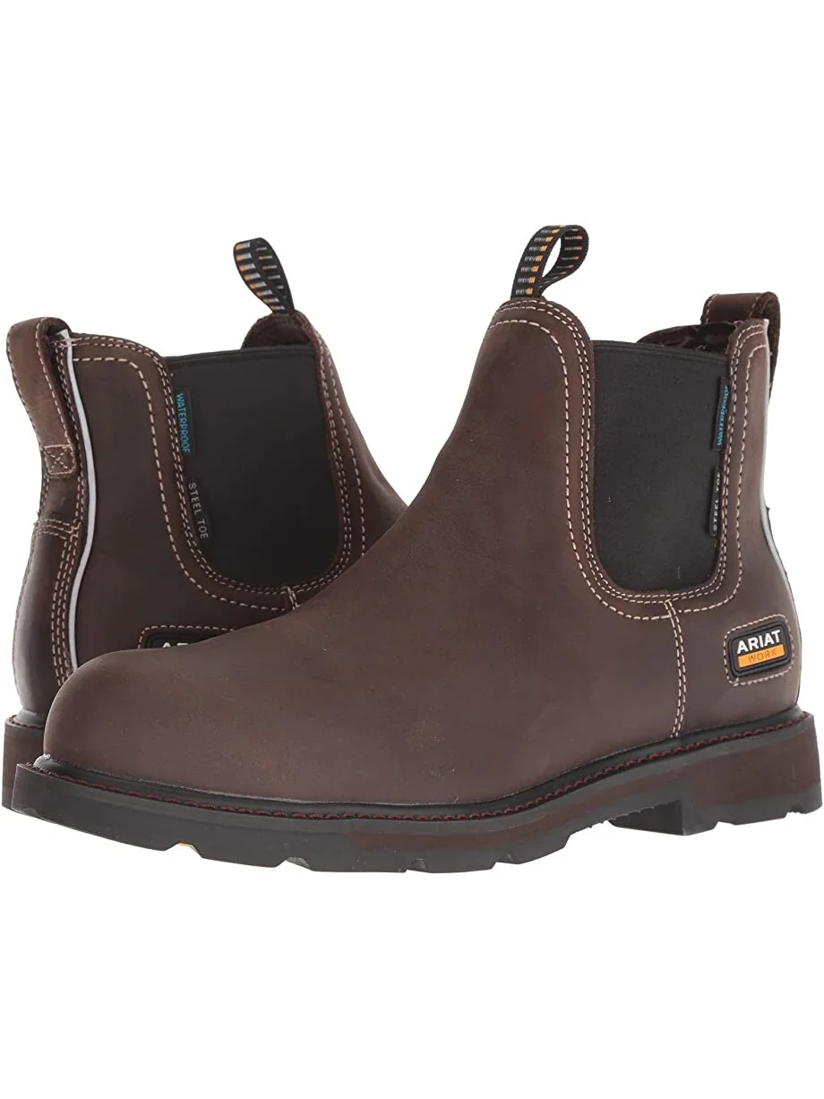 Ботинки Groundbreaker Chelsea H2O Steel Toe Ariat — 2