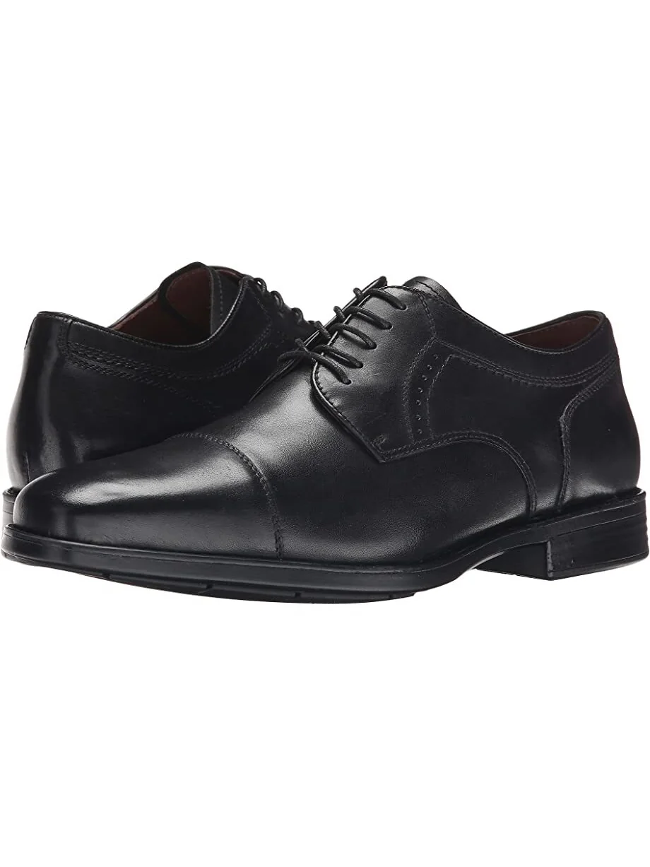 Оксфорды Waterproof XC4 Branning Cap Dress Cap Toe Oxford Johnston & Murphy, кожа — черный