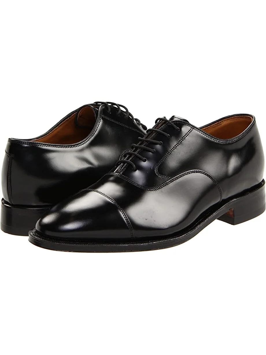 Оксфорды Melton Classic Dress Cap Toe Oxford Johnston & Murphy — черный