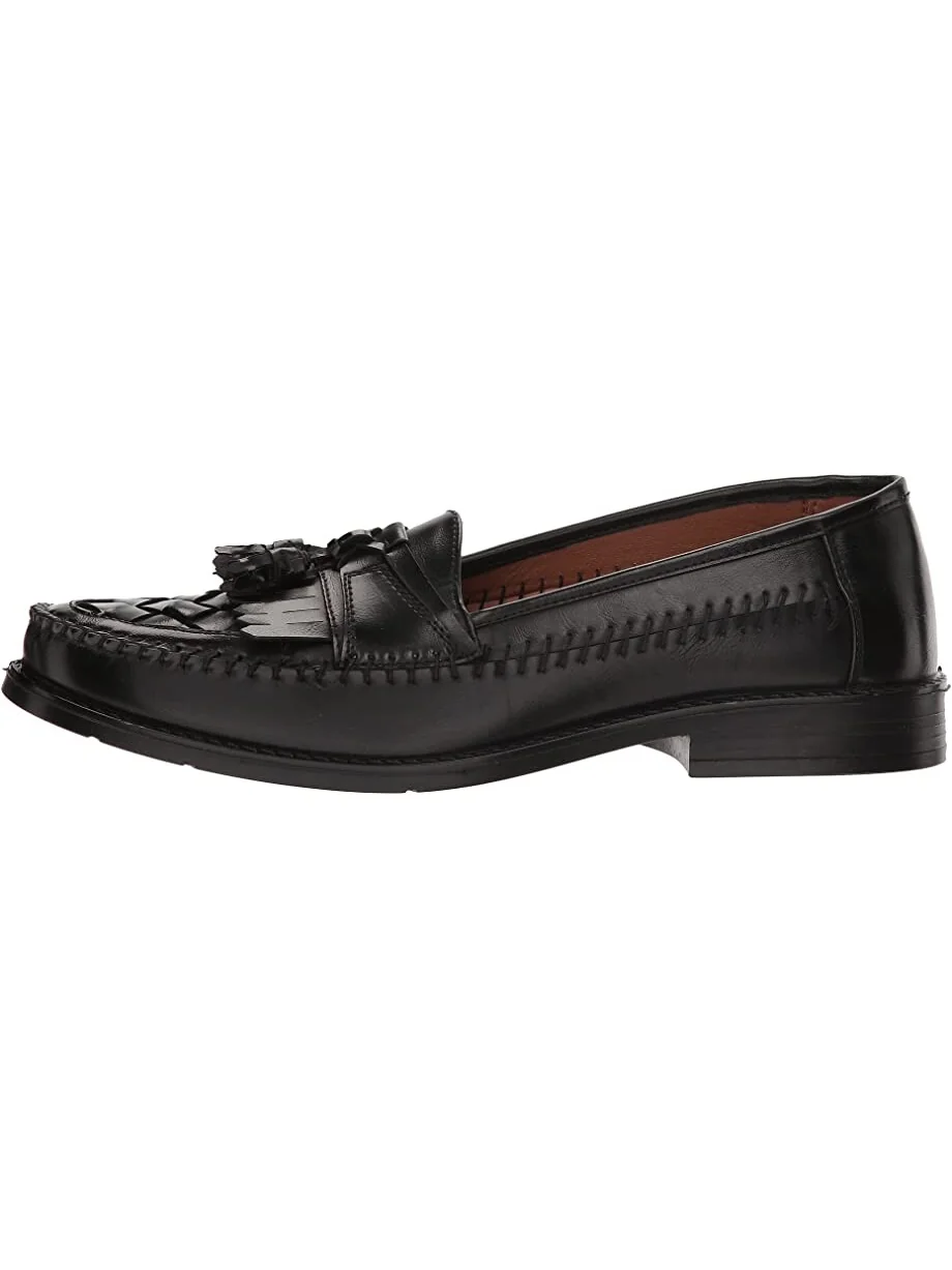 Лоферы Herman Tassel Loafer Deer Stags, кожа — 5