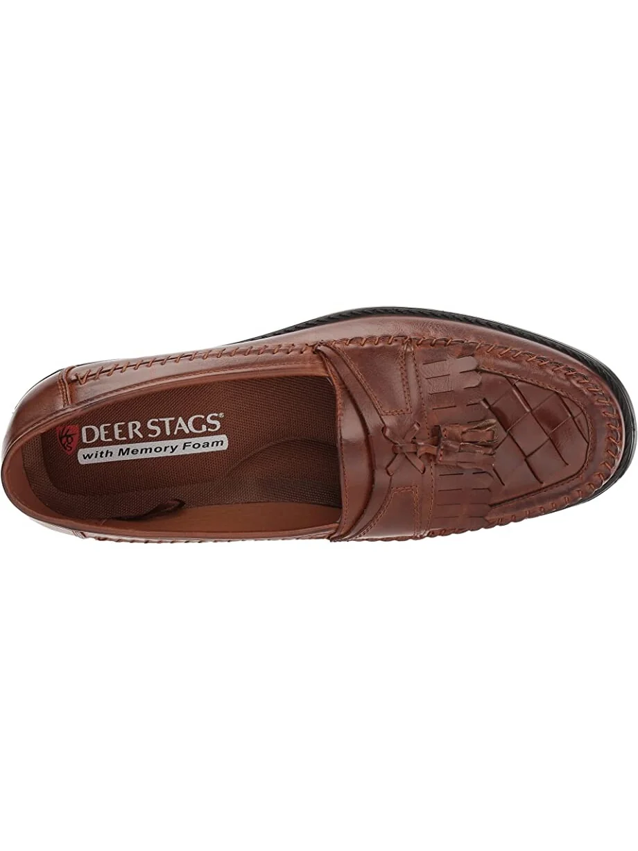 Лоферы Herman Tassel Loafer Deer Stags, кожа — 3